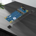 thumbnail image 1 of Peggybuy Mini Adaptateur PCI-E vers USB avec Emplacement pour Carte SIM Module de Transmission de Données Adaptateur d'Extension pour Transfert de Module vers Interface USB, 1 of 9