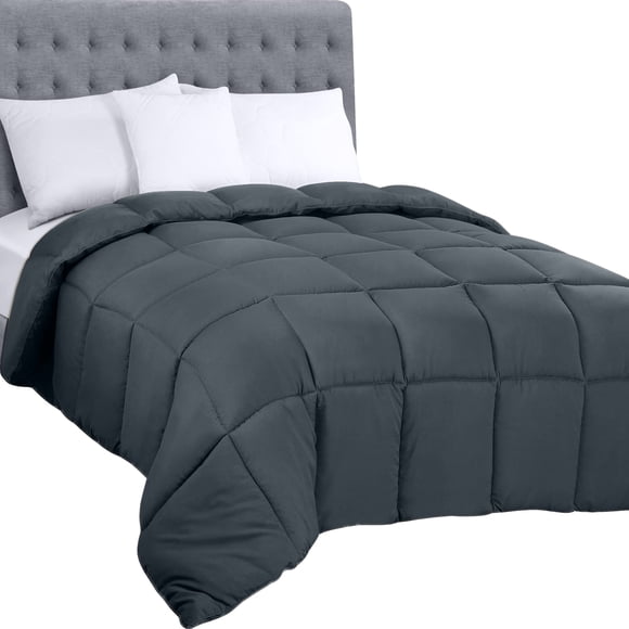Ropa de cama Edreforter Utopia, tamaño queen, para todas las estaciones, gris