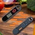 thumbnail image 4 of AGCAN Digital Meat Thermometer, Instant Read Meat Thermometer with Countdown and Timing Functions, Food Thermometer for Cooking, BBQ, Grilling, Baking, Gifts for Him Dad, 4 of 10