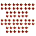 thumbnail image 1 of Servilleteros Set de 60, Servilletero de Manzana Roja para Boda, Cena, Banquete, Servilleta para Navidad, Cumpleaños, 1 of 5