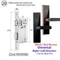 thumbnail image 2 of Electronic Lock Bluetooth Smart Door Lock Fingerprint Lock Password IC Card Key For Smart Home ,Easy Installation, 2 of 5