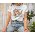 thumbnail image 6 of Moonlight Apparel She Loves Jesus and America Too Shirt Patriotic Christian T Shirt for Women Floral USA Map Multicolor Graphic Tee Black Casual Faith Based Top, 6 of 6