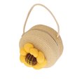 thumbnail image 2 of Bolso de hombro redondo de paja de girasol para niños, de verano para niñas, de mensajero, 2 of 5