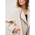 thumbnail image 3 of Ellos Plus Size Open Drape Front Boxy Jacket, 3 of 4