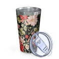 thumbnail image 2 of 16oz Tumblers Pioneer Flower Stainless Steel Vacuum Insulated Double Wall Travel Tumbler Cups Mug with Lid and Straw,Cleaning Brush for Coffee,Tea, 2 of 4