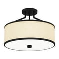 thumbnail image 6 of Quoizel Laborde 3-Light Ceiling Light in Matte Black, 6 of 7