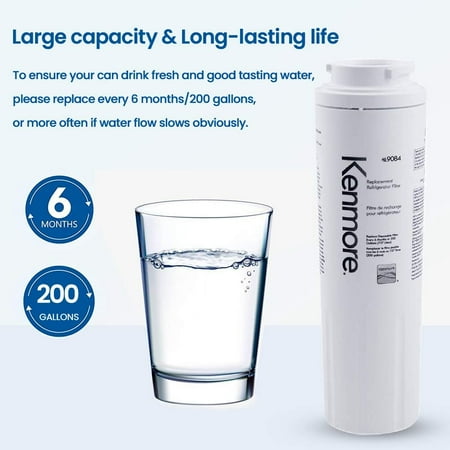 

PLEASION 9-08-4 Refrigerator water filter