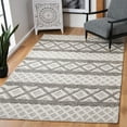 thumbnail image 2 of SAFAVIEH Vermont Chelsea Striped Area Rug, 4' x 6', Ivory/Dark Grey, 2 of 8