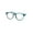 Teal, variant on Round Thin Keyhole Horn Rim Plastic Reading Glasses Black +2.5