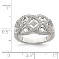 thumbnail image 3 of Sterling Silver Micro Pav? with Intricate Designs Ring, 3 of 6