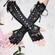 thumbnail image 5 of Guantes largos de encaje Sunnimix Negro, 5 of 7