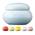 thumbnail image 6 of WSTEER 6pcs Mini Ceramic Jars Small Tea Jars Mini Lip Balm Jars Mini Cosmetics Sample Containers, 6 of 6