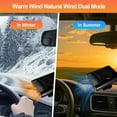 thumbnail image 5 of Car Heater Portable 12V 200W Car Heaters for Vehicle,2-in-1 Heating & Cooling Fan,Plug in Car Heater for Cigarette Lighter,360° Rotatable Defogger for Car Windshield for Car,RV,SUV, 5 of 8