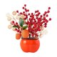 thumbnail image 2 of Cubo de bendición de flores falsas Macarena ramo artificial decoración Año Nuevo chino, 2 of 8