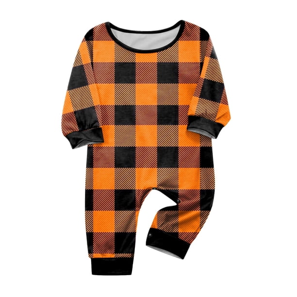 Family Matching Halloween Pajamas Set, Halloween Print PJs Sets 2 Pieces Loungewear Sleepwear Family Pajamas Matching Pjs