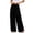 Black pants for women, variant on Women High Waist Double Pleat Wide Leg Trousers with Pockets Tailored Straight Dress Pants for Work Office Business Casual Red,M