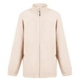 thumbnail image 1 of LSLJS Women Casual Solid Jacket Outdoor Plus Size Windproof Loose Coat, 1 of 6