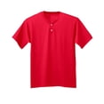 thumbnail image 2 of Adult Tek 2-Button Henley Jersey N3143, 2 of 2