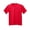 SCARLET, variant on Adult Tek 2-Button Henley Jersey N3143
