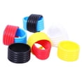 thumbnail image 3 of 10X Tennis Racket Grip Sealing Ring Stretchy Tennis Racket Handle Rubber Ring, 3 of 12
