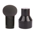 thumbnail image 1 of Esponja de maquillaje con forma de cabeza de seta, uso húmedo y seco, esponja de belleza suave e hinchable con caja de mango, color negro, 1 of 1
