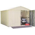 thumbnail image 4 of ARROW SHEDS MHD1010 (2 BOXES) MOUNTAINEER 10FT X 10FT HDG STEEL EGGSHELL- DOOR=W98.25IN X H72.75IN, 4 of 6