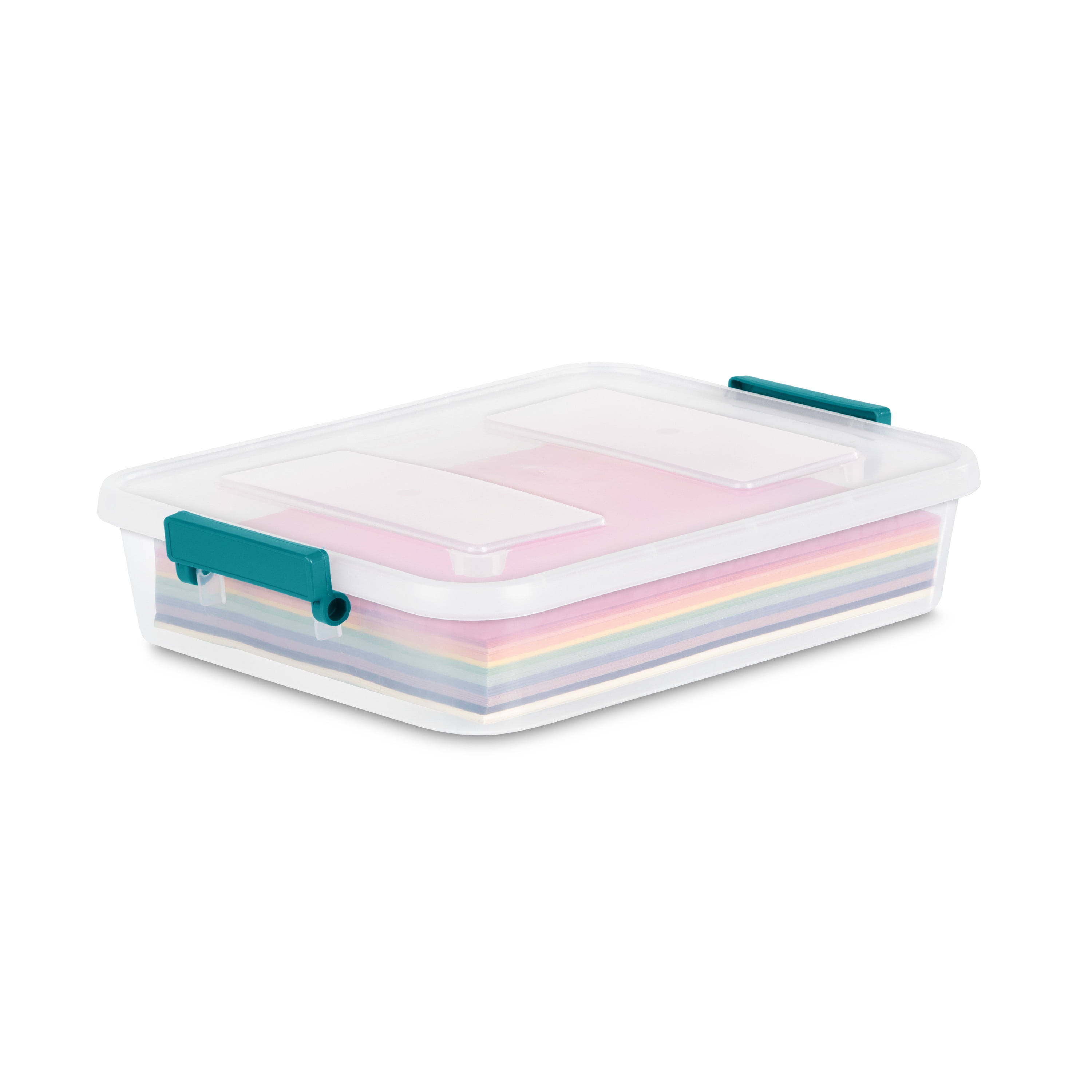 Sterilite 1.5 Gallon Modular Latch Box 2 Piece Walmart