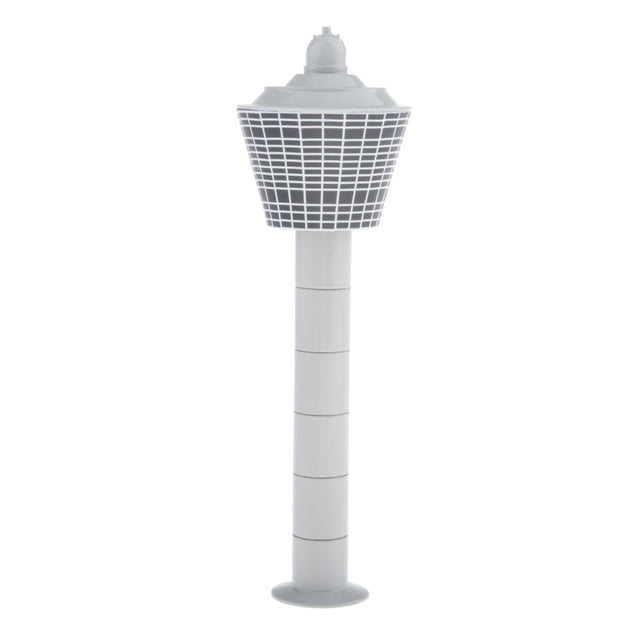 Modelo de faro de torre de Aeropuerto de simulación a escala 1/400 perfke Aeropuerto terminal torre bricolaje