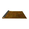 thumbnail image 2 of Ahgly Company Indoor Square Abstract Yellow Contemporary Area Rugs, 8' Square, 2 of 4