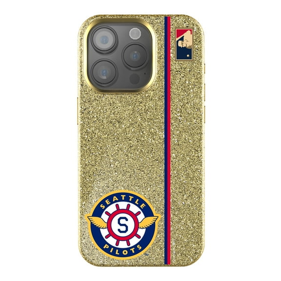 Keyscaper Seattle Pilots Cooperstown Collection iPhone Bling Case