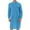 Sky Blue, variant on Christmas! Ohufall Thobe,Robe for Men, Muslim Robe Set Arab Middle Robe Long Sleeve Standing Neck Pocket Button Casual Robe Muslim Clothes for Men