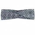 thumbnail image 1 of Floral Headband, Rhythmic Abstract Leaves Butterflies Grey Royal Illustration, Elastic and Soft Women's Bandana for Sports and Everyday Use, Grey Red Coconut, by Ambesonne, 1 of 3