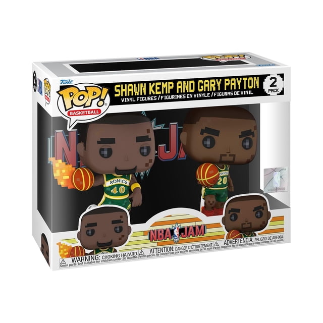 Figura de juguete coleccionable Funko Pop Shawn Kemp NBA 9,5 cm