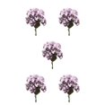 thumbnail image 3 of Ramo de Hortensia artificial Bewildely Estilo elegante Seda Púrpura, 3 of 6