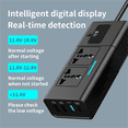 thumbnail image 4 of 200W Car Inverter DC 12V to AC 110V Inverter PD QC3.0 4USB Ports Dual Car Power Inverter Adapter, 4 of 6