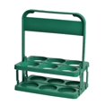 thumbnail image 1 of Portacervezas de Plástico, Paquete de 6 , Cajas de Cerveza de Plástico para Simple de Conveniente de y Desmonto Verde Baoblaze Cesta de cerveza plegable, 1 of 8