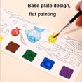 thumbnail image 4 of Libro de pintura de acuarela portátil para niños, 20 hojas, imagen de Graffiti Gouache, 1 bolígrafo, juego de libros de dibujo de agua para colorear, juguetes para niños, 4 of 4