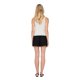 thumbnail image 4 of ONLY Top para mujer - ONLSARA SHARAI LIFEW TANK TOP, encaje, acanalado, cuello redondo, algodón Blanco M (Medium), 4 of 6