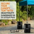 thumbnail image 4 of SereneLife Pop Commercial Instant Shelter-Waterproof Polyester Tent W/ Bag, 10 x 15 ft. (Sky Blue), 4 of 8