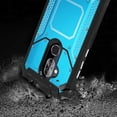 thumbnail image 3 of Alcatel 7 Folio Metallic Front Cover Case In Blue, 3 of 4