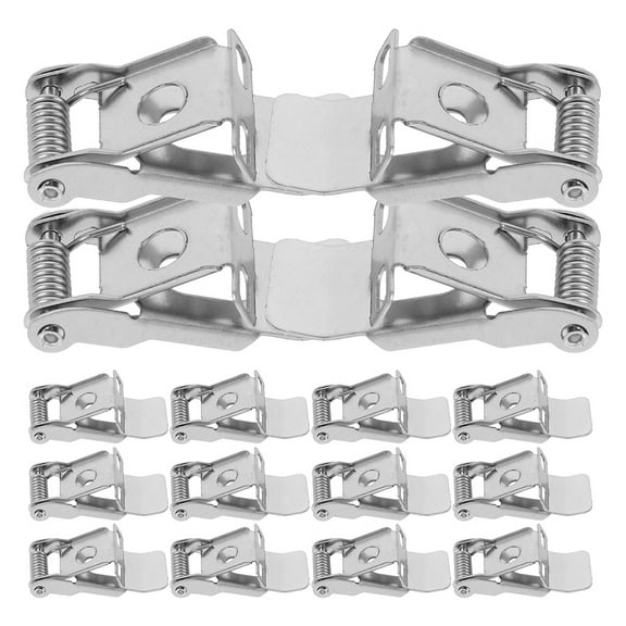 LITINKIMI Downlight Retrofit Clips Recessed Light Retaining Clamps Silver 20Pcs For Led Panel Lights