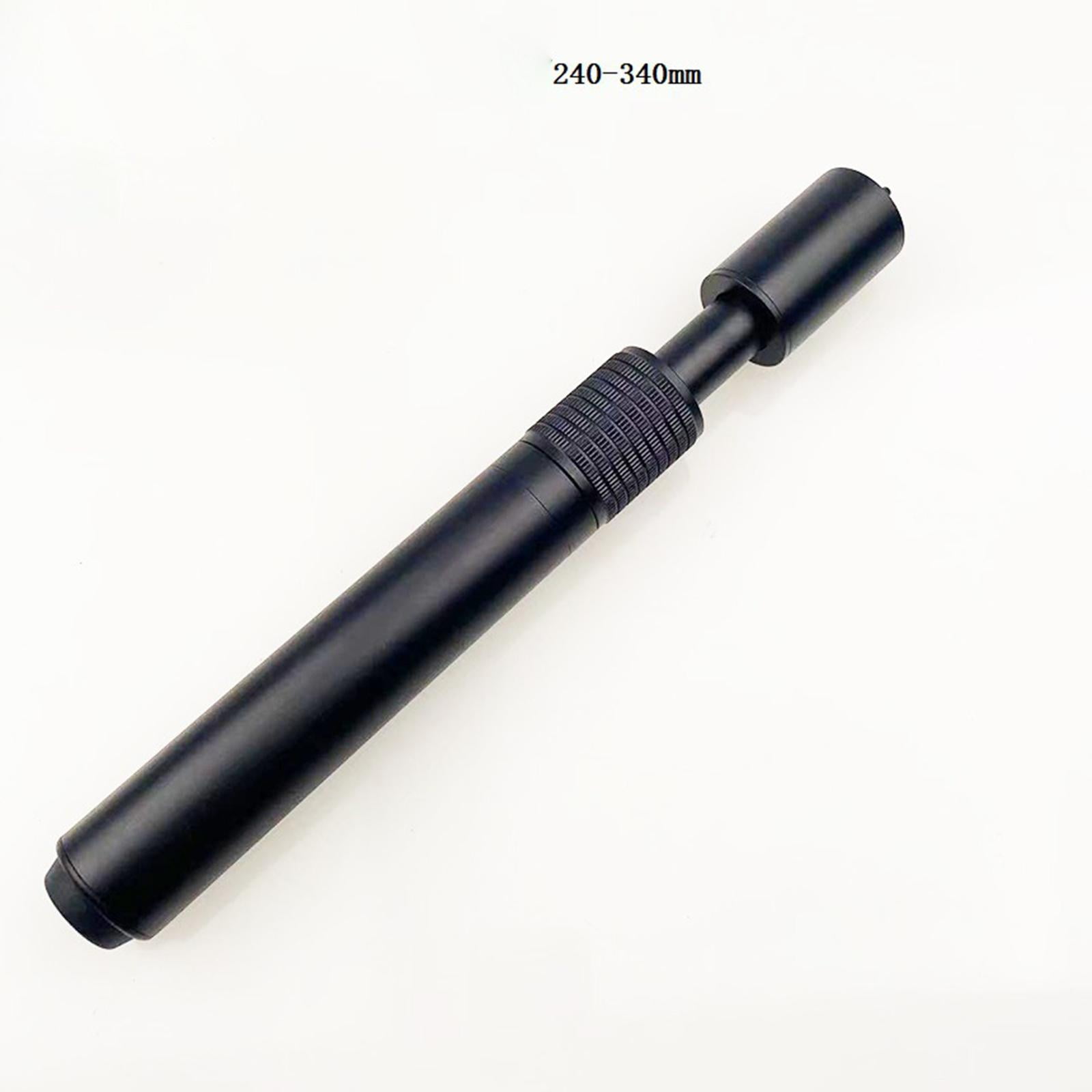 DimyFew Snooker Cue Extension, Telescopic Cue End Extension Extreme Extension Lengthener black