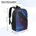 thumbnail image 2 of Titanic Backpack, Large Capacity Backpack, Extra Large Laptop Backpack For College Work, Lightweight School Bookbag, 16.9x12.6x5.5 Inch, 2 of 8