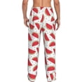 thumbnail image 3 of Goofa Watermelon Printed Soft Pajama Pants for Men, Wide Leg Comfy Casual Lounge Yoga Pants-X-Large, 3 of 9