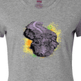 thumbnail image 4 of Inktastic Colorful Lurking Gator Women's T-Shirt, 4 of 5