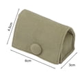 thumbnail image 4 of Yesbay Portable Travel Mini Jewelry Box Cloth Bracelet Ring Necklace Organizer Small Storage Case Gift Box, 4 of 7