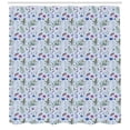 thumbnail image 3 of Ambesonne Thistle Shower Curtain, Spring Floral Motifs, 69"Wx84"L, Multicolor, 3 of 3