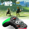thumbnail image 3 of TERIOS Switch Controller, Pro Wireless Controller for Switch, Switch Lite,Switch OLED, Realistic Game with 4 Vibration Levels,Adjustable Turbo Speed, NFC Technology(Green/Pink), 3 of 7