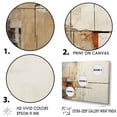 thumbnail image 3 of Designart "Earthy Road Art III" Abstract Collages Canvas Wall Art, 3 of 7