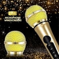 thumbnail image 3 of Wireless Microphone Grille Microphone Accessories Metal Microphone Grille for SM58,SM58S,SM58LC & More, 3 of 5